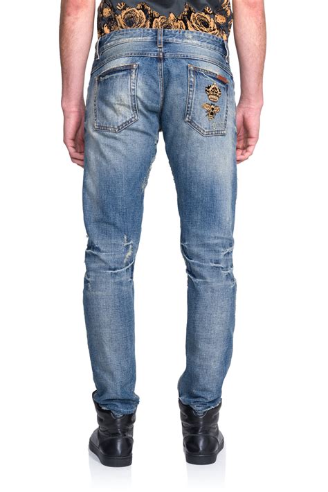 dolce gabbana basic jeans|dolce and gabbana jeans men's.